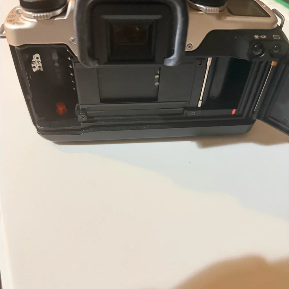 Canon EOS Elan II Camera with Black and Gray Finish